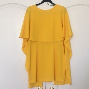 Zara Yellow Backless Dress